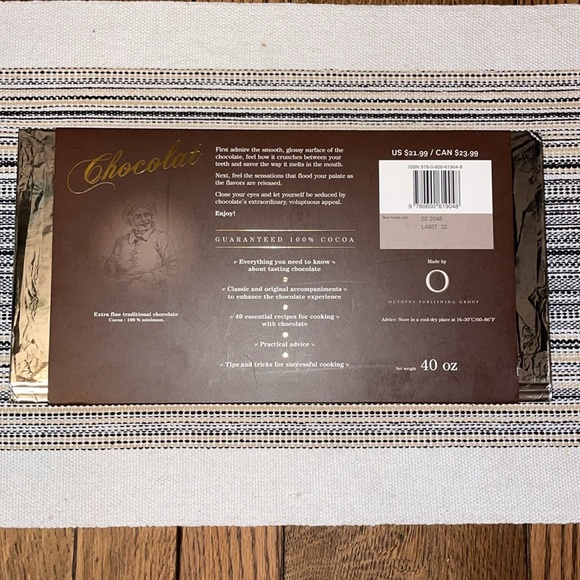 Chocolat - the chocolate lovers handbook with 40 recipes by Stephan Lagorce NWT - Picture 2 of 7